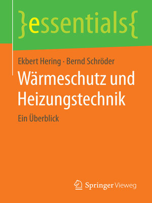cover image of Wärmeschutz und Heizungstechnik